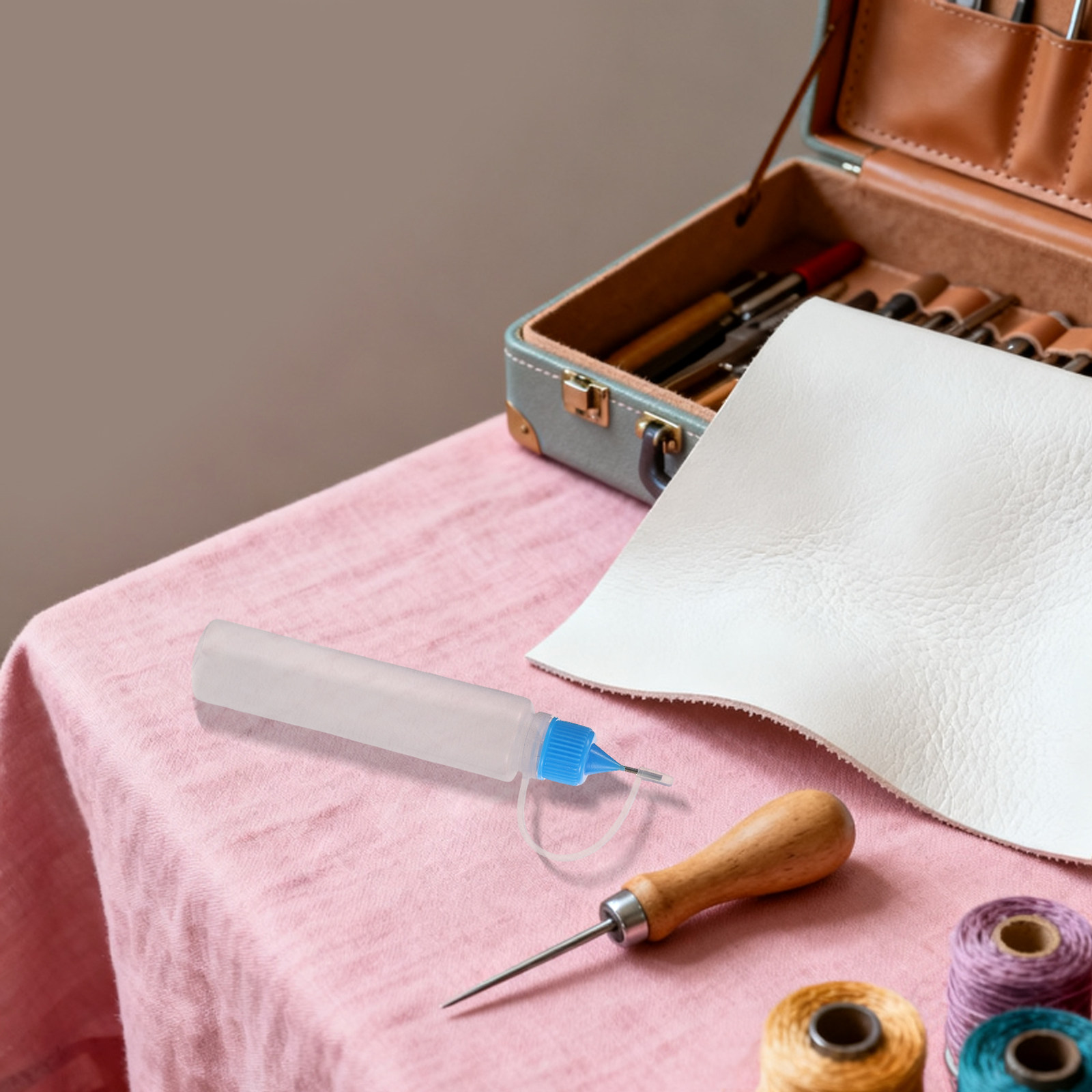 Art Craft Glue - 20 Stück Präzisions-Kleberflaschen aus klarem Kunststoff
