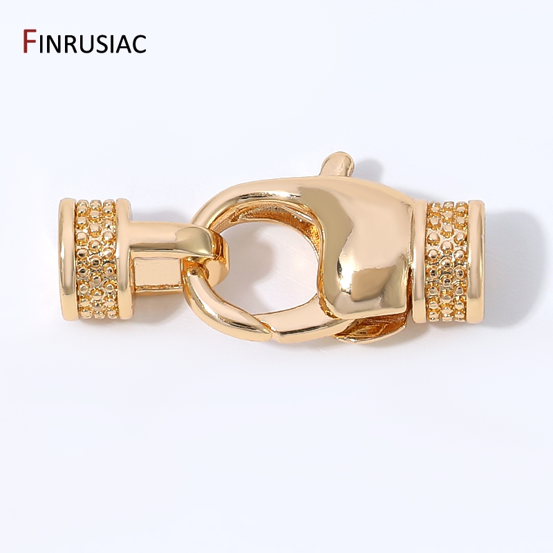 Art Craft Making - 14K vergoldete Messing-Karabinerverschlüsse, Verschluss für Schmuck,