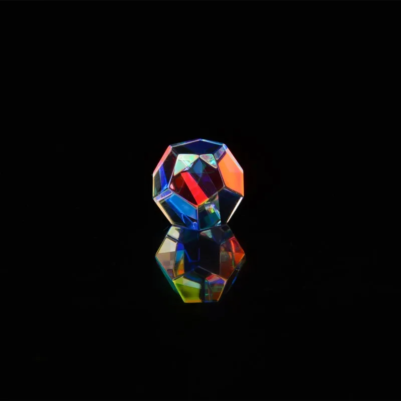 Art Craft Optical - Sonnenfänger mit optischem Prisma, bunte RGB-Glaskunst,