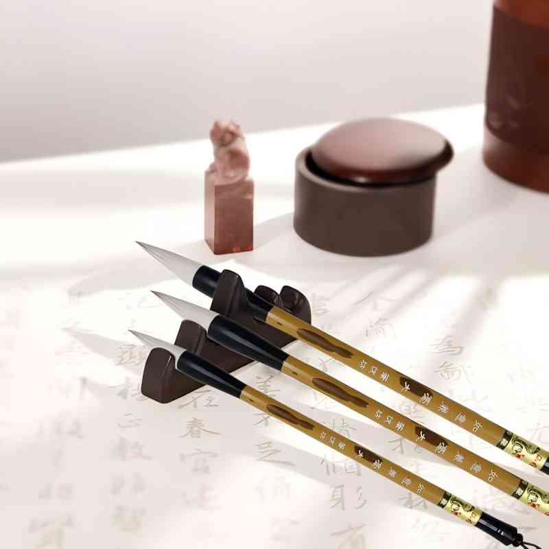 Calligraphy Pen Set - Chinesischer Schreibpinsel in 3 Größen mit