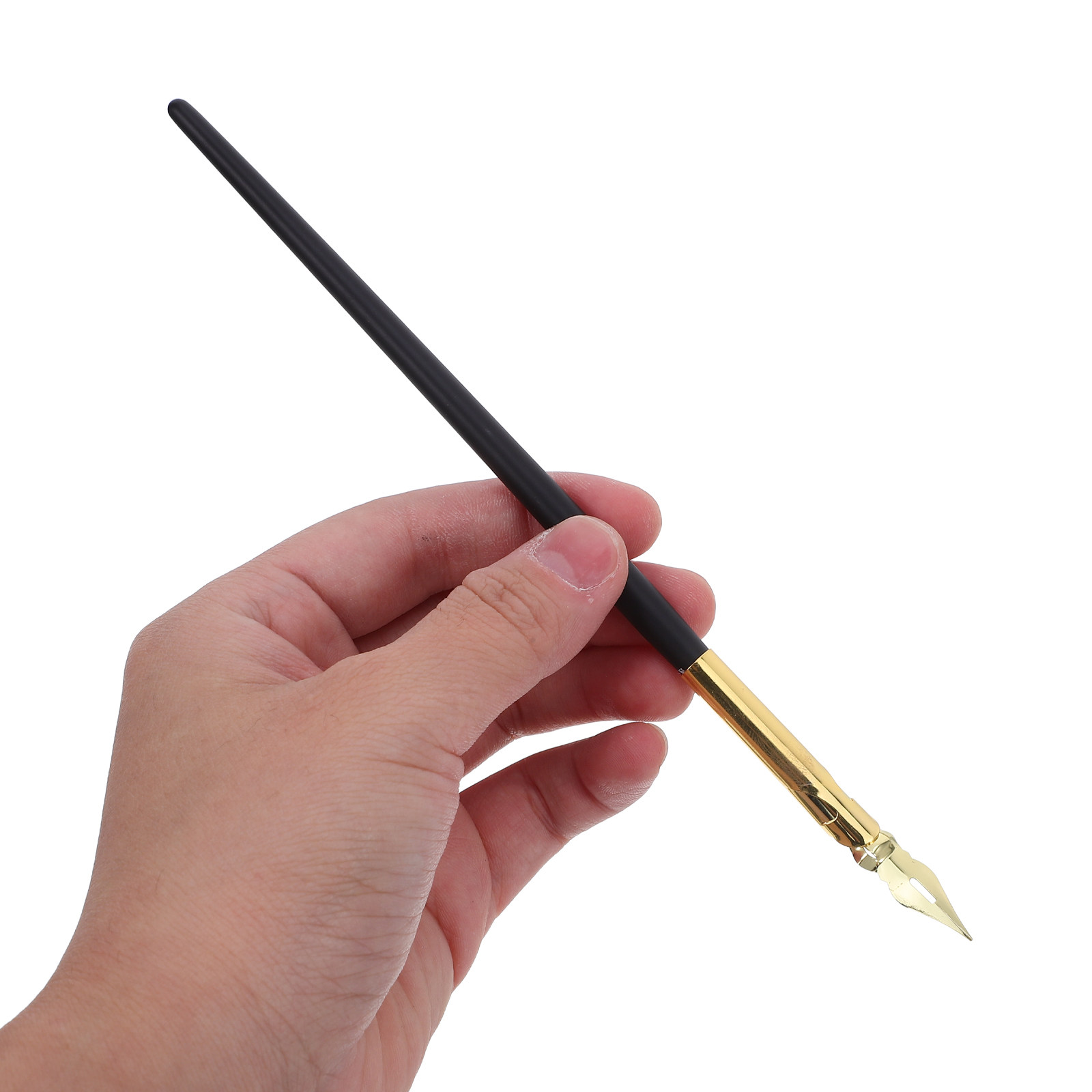 Calligraphy Pen Set - 6-teiliges Dip-Pen-Kalligraphie-Set mit Metallfedern für Anfänger,
