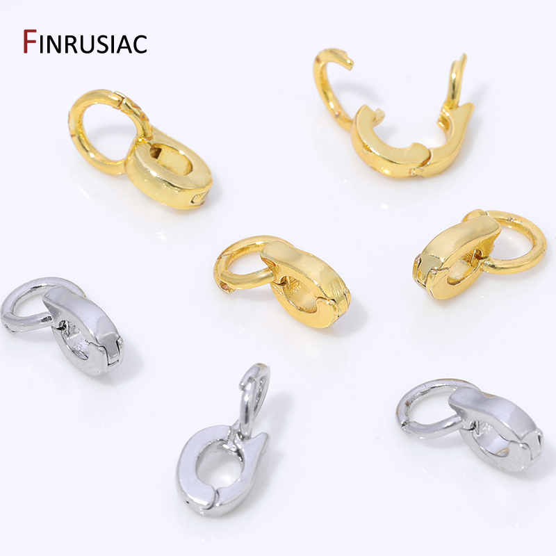 Art Craft Making - 14K vergoldeter Messing-Enhancer-Anhänger-Bügelverbinder für die Schmuckherstellung,