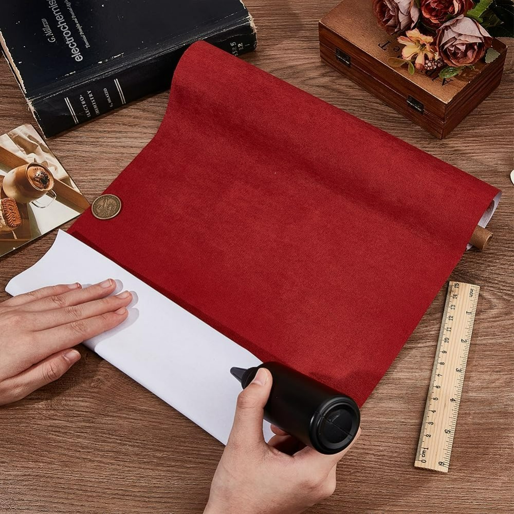 51 x 11,8 Zoll rotes Buchtuch  – Art Craft Activities Bewertung und Preis