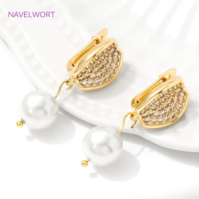 Ohrhaken aus 18 Karat vergolde – Art Craft Making Bewertung und Preis