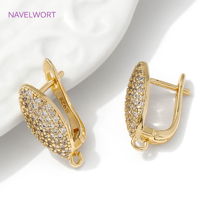 Ohrhaken aus 18 Karat vergolde – Art Craft Making Bewertung und Preis