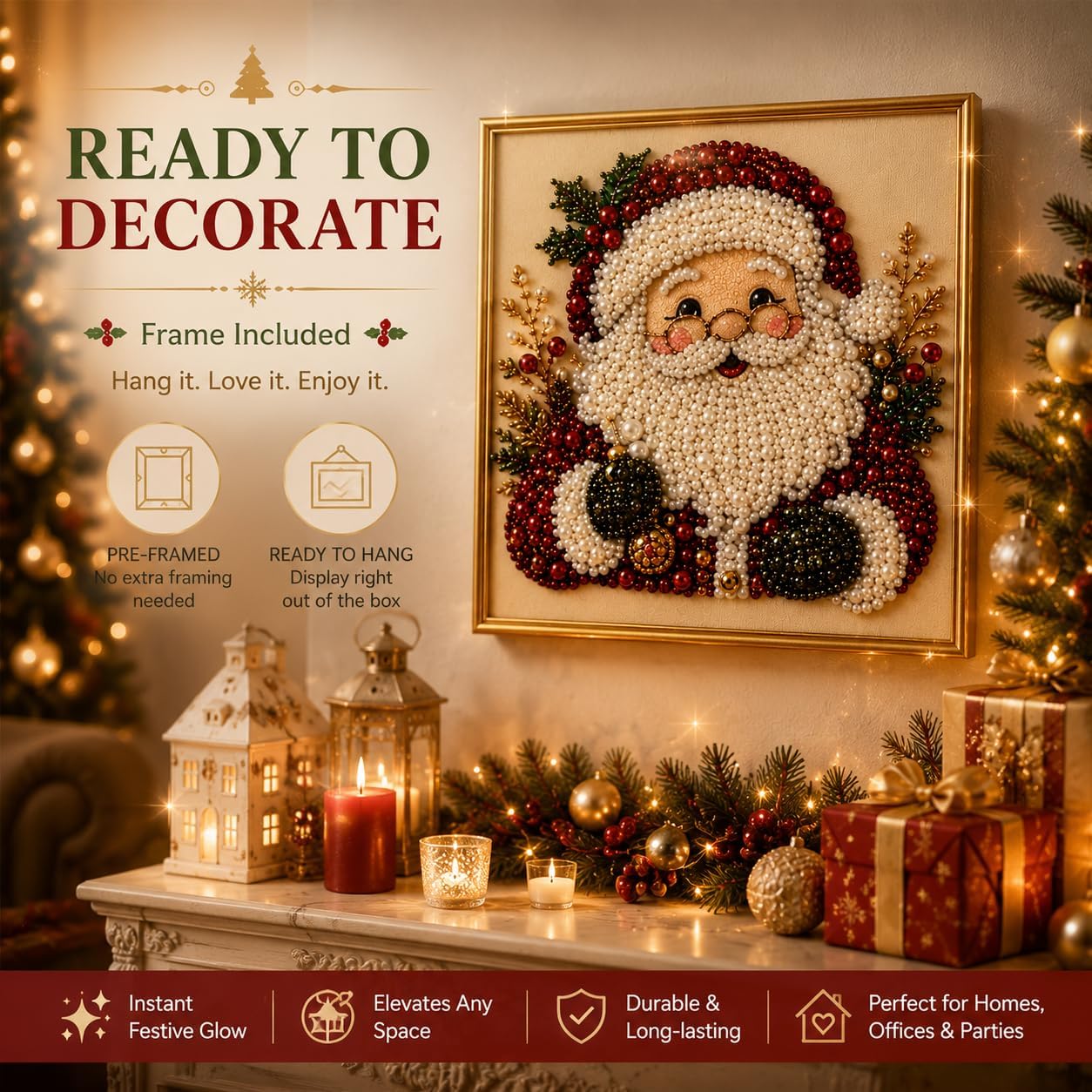 DIY Weihnachts-Perlen-Diamant- – Art Craft Holiday Bewertung und Preis