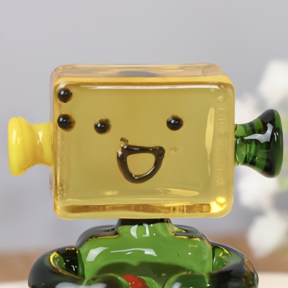 Niedliche Bunte Gesichtsrobote – Art Craft Robot Bewertung und Preis