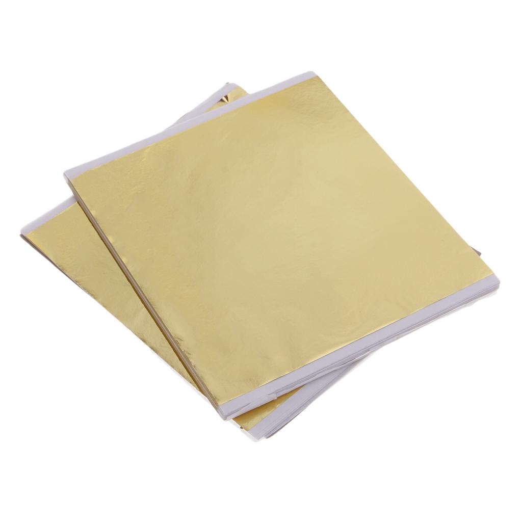 100 x 14 cm Blattgoldblätter,  – Art Craft Paper Bewertung und Preis