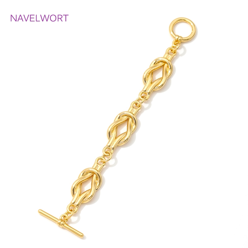 18K vergoldete OT-Verschlüsse, – Art Craft Making Bewertung und Preis