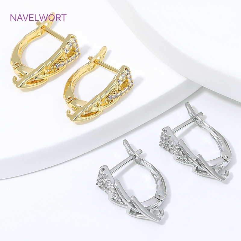 18K vergoldete Ohrringhaken mi – Art Craft Making Bewertung und Preis