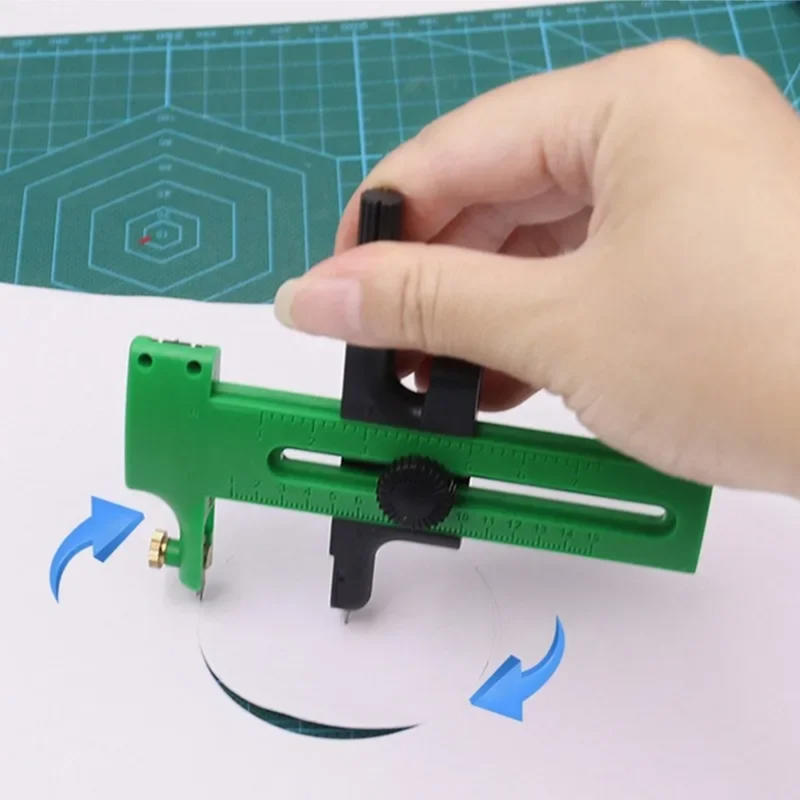 Verstellbarer Handkreisschneid – Art Craft Paper Bewertung und Preis