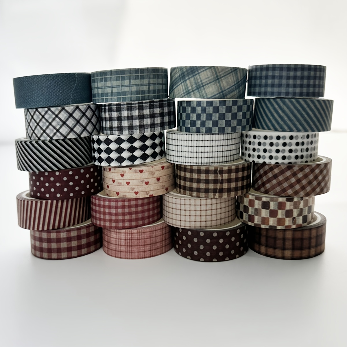 Washi-Tape-Set, 6 Rollen, vers – Art Craft Journal Bewertung und Preis
