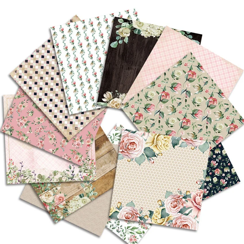 12 Blatt „Rechts jetzt“-Bastel – Art Craft Background Bewertung und Preis