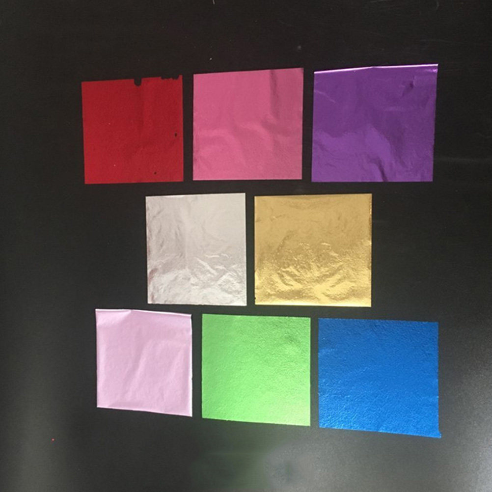 50 Stück 8x8,5cm Goldblatt-Imi – Art Craft Paper Bewertung und Preis