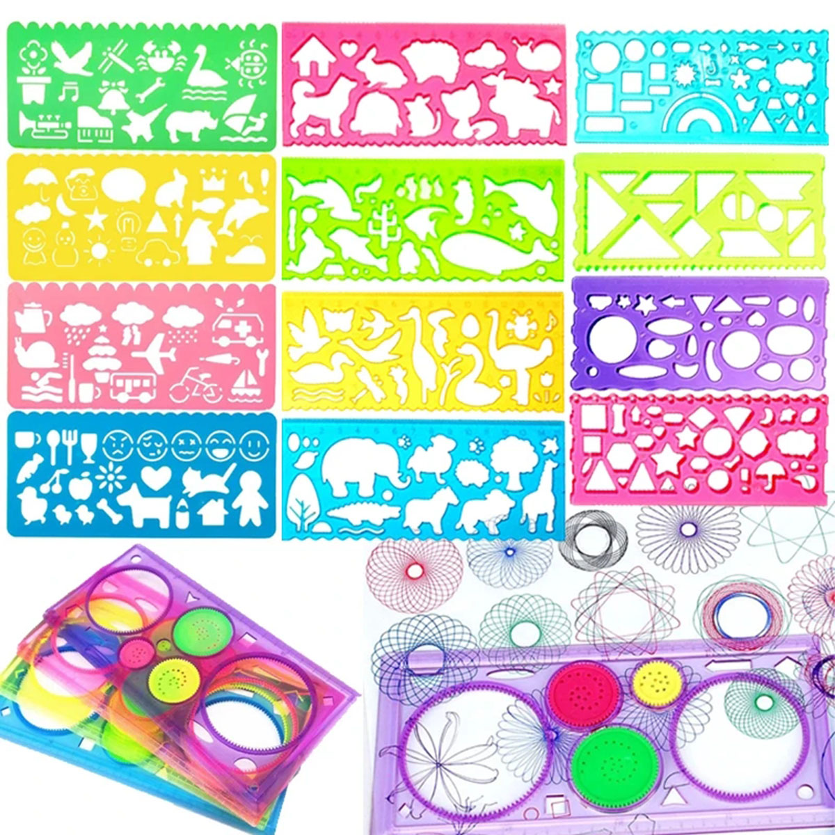 Geometrie Spirograph Zeichnung – Art Craft 4 Years Old Bewertung und Preis