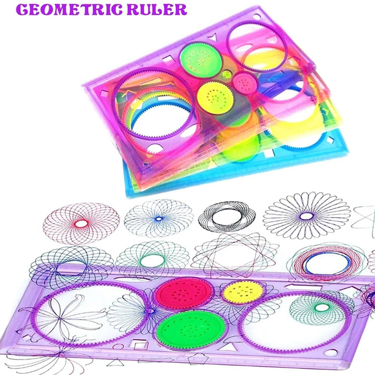 Geometrie Spirograph Zeichnung – Art Craft 4 Years Old Bewertung und Preis