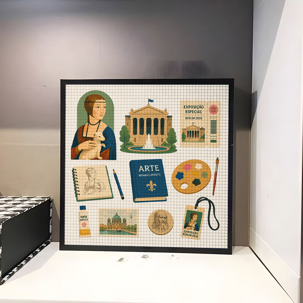 1 Stück rahmenloses Diamantmal – Art Craft Gallery Bewertung und Preis
