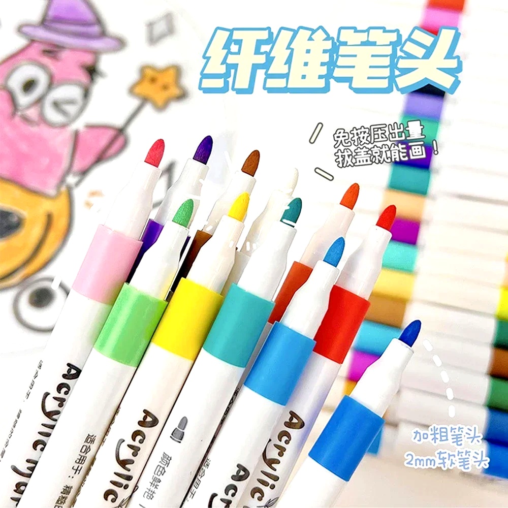 Acryl-Marker-Set mit weicher S – Art Craft 4 Years Old Bewertung und Preis