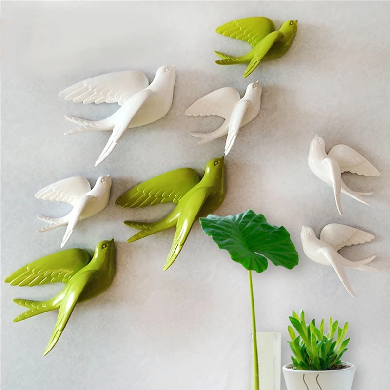 Kreative Keramik Vögel Wandbeh – Art Craft Background Bewertung und Preis
