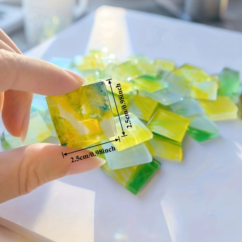 100g quadratische Mosaikfliese – Art Craft Optical Bewertung und Preis
