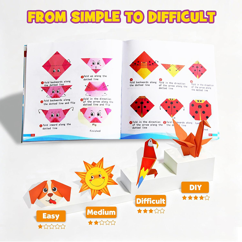Origami Papier-Bastelsets mit  – Art Craft Activities Bewertung und Preis