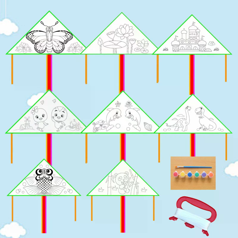 Leerer Drachen zum Selbstgesta – Art Craft Kite Bewertung und Preis