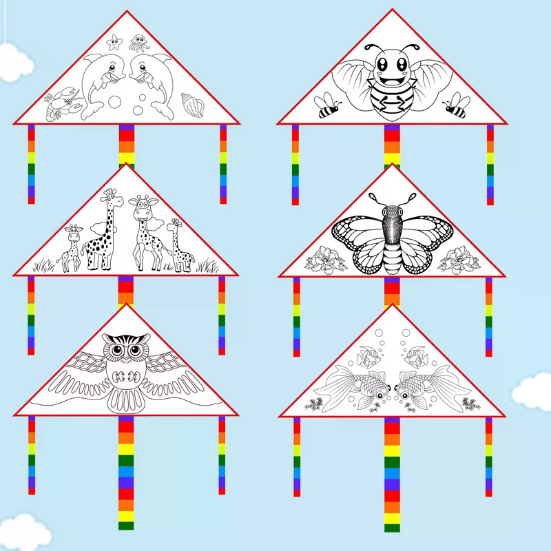 Leerer Drachen zum Selbstgesta – Art Craft Kite Bewertung und Preis