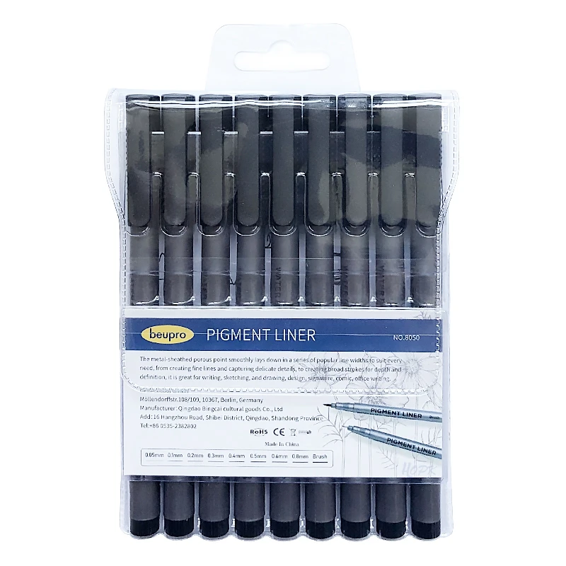 9 Teile/satz Pigment Liner Mik – Calligraphy Pen Set Bewertung und Preis