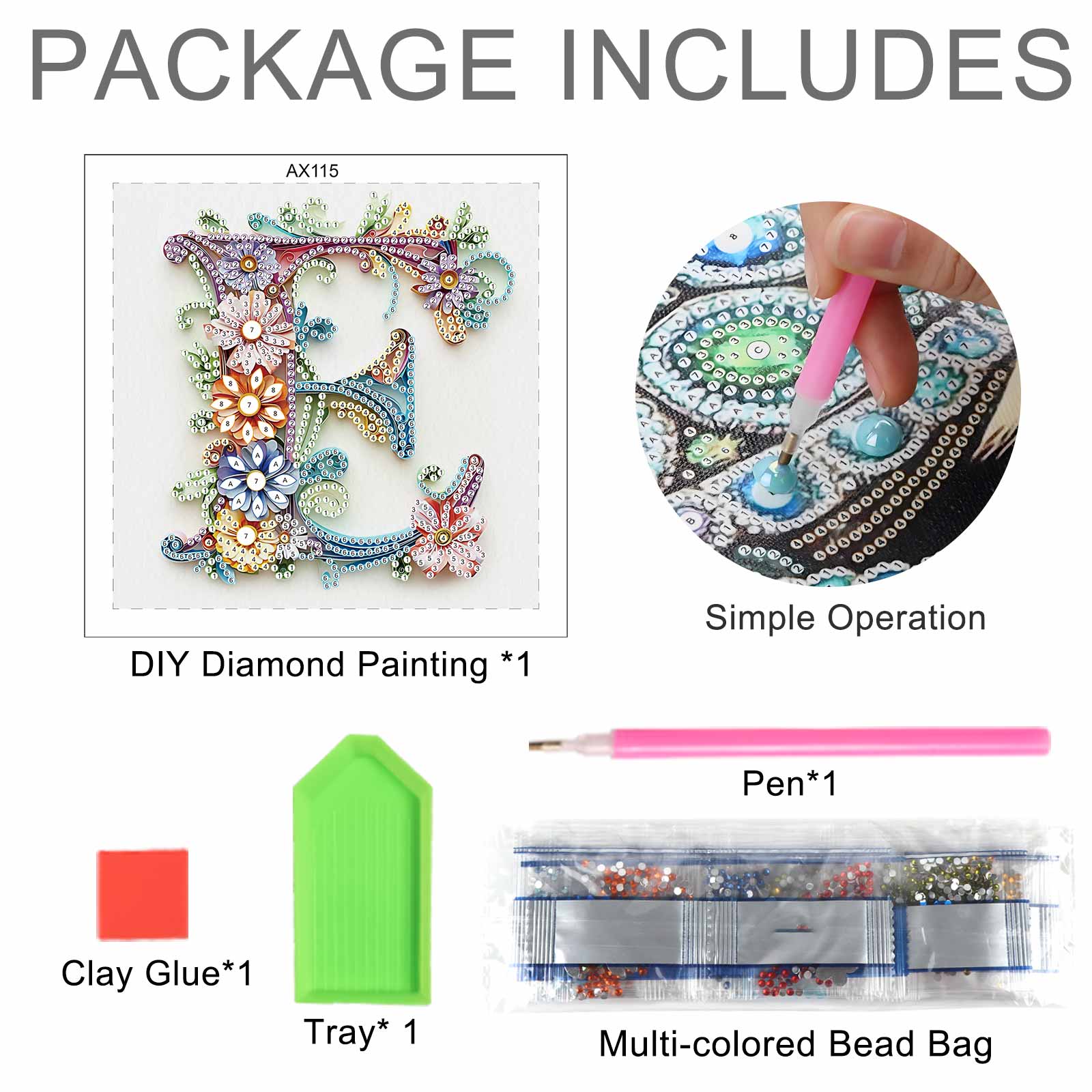 Spezialgeformte Diamantkunst-M – Art Craft Kite Bewertung und Preis