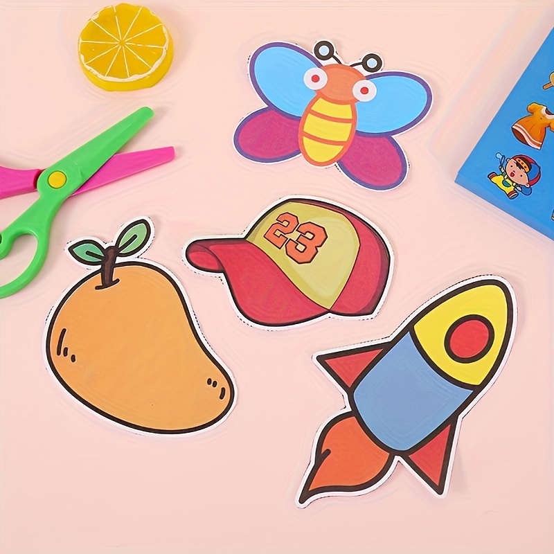 96-teiliges lustiges Papiersch – Art Craft 4 Years Old Bewertung und Preis
