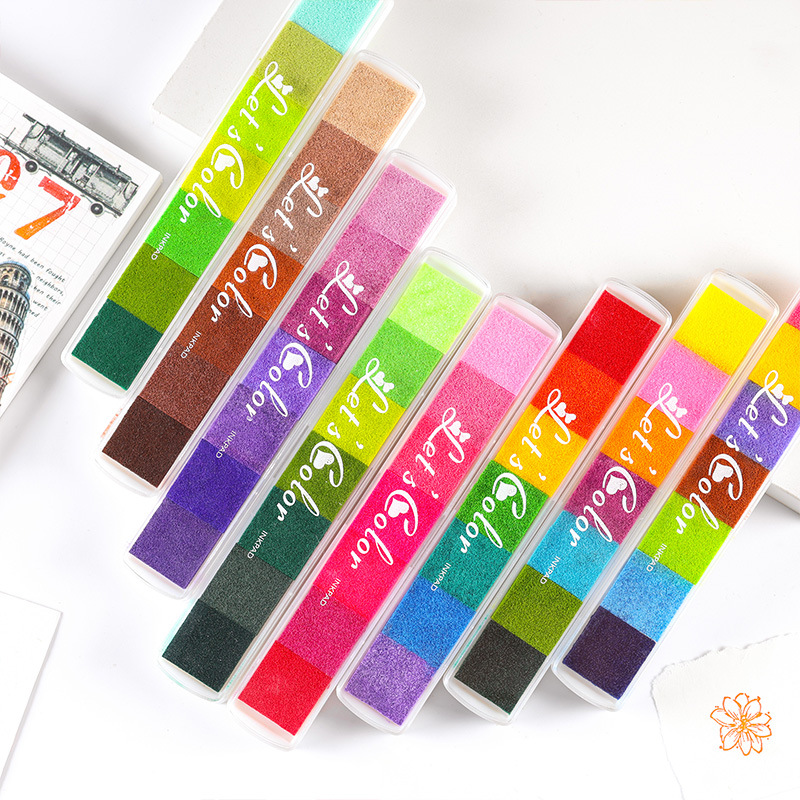 Niedliches Mehrfarbiges Stempe – Art Craft Activities Bewertung und Preis