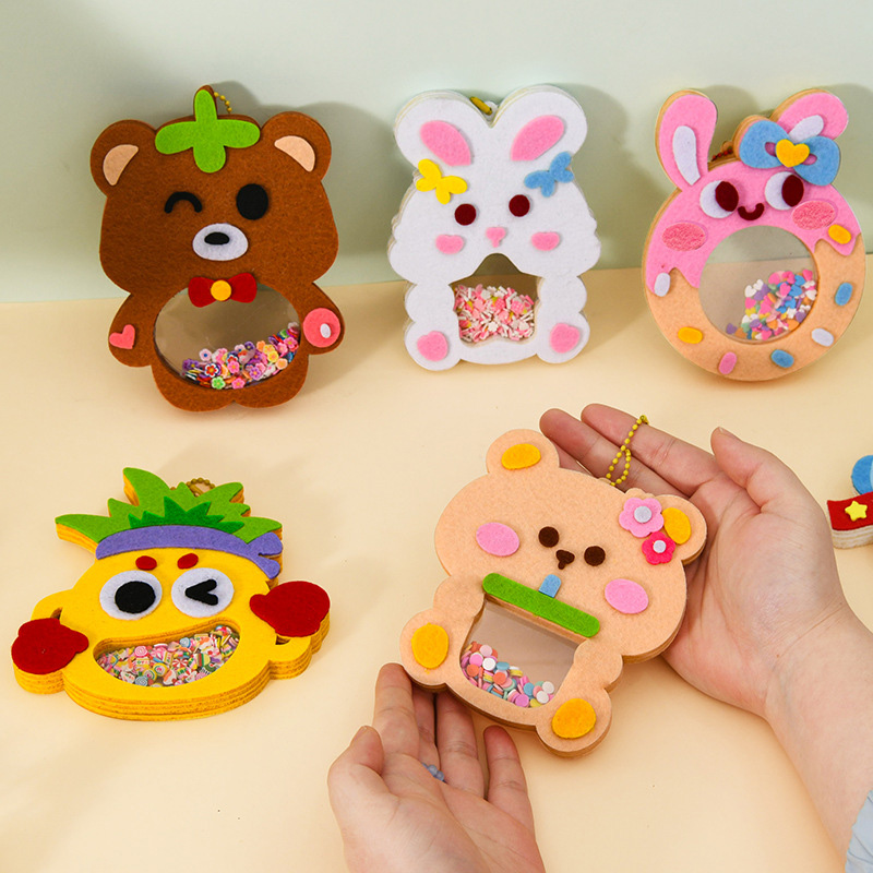 DIY Tier-Shake-Anhänger-Kunst- – Art Craft 4 Years Old Bewertung und Preis