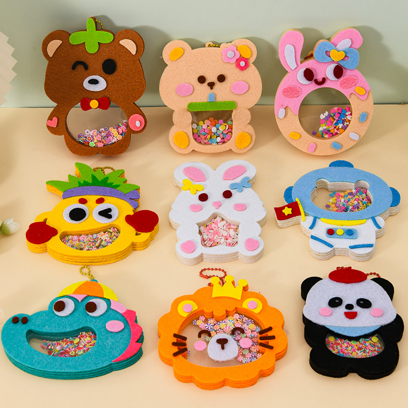 DIY Tier-Shake-Anhänger-Kunst- – Art Craft 4 Years Old Bewertung und Preis