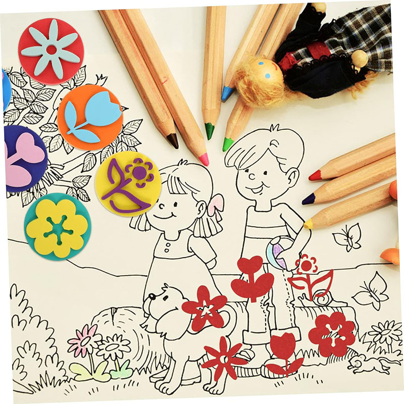 6 Teile/beutel Schaum Stempel  – Art Craft 4 Years Old Bewertung und Preis