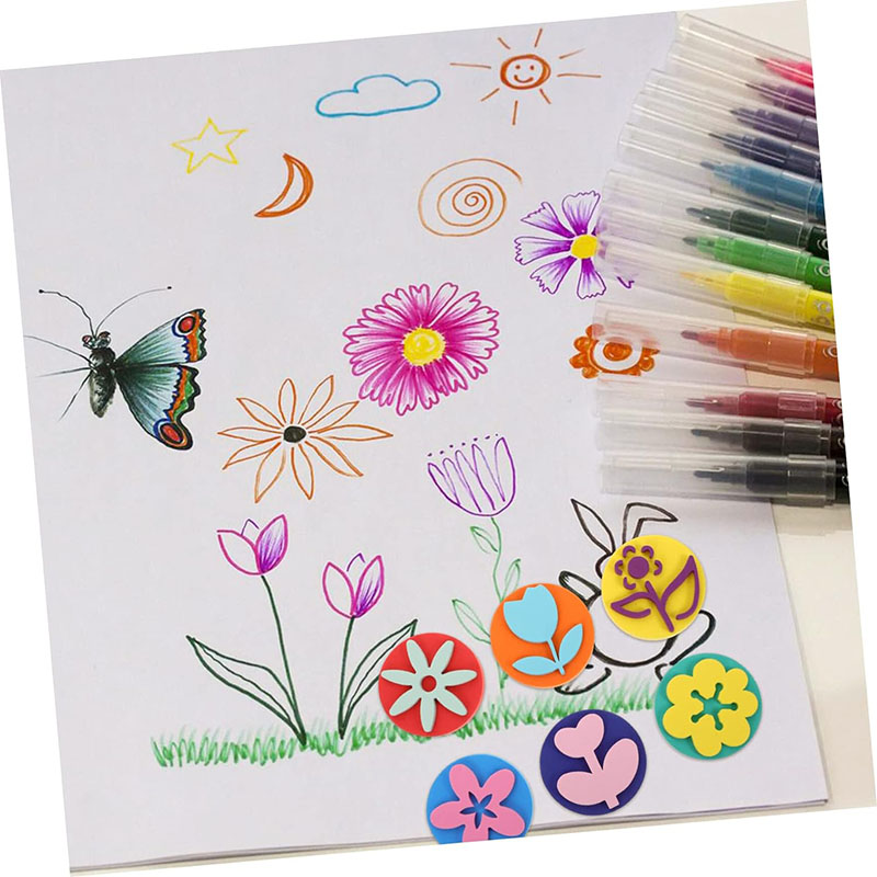 6 Teile/beutel Schaum Stempel  – Art Craft 4 Years Old Bewertung und Preis