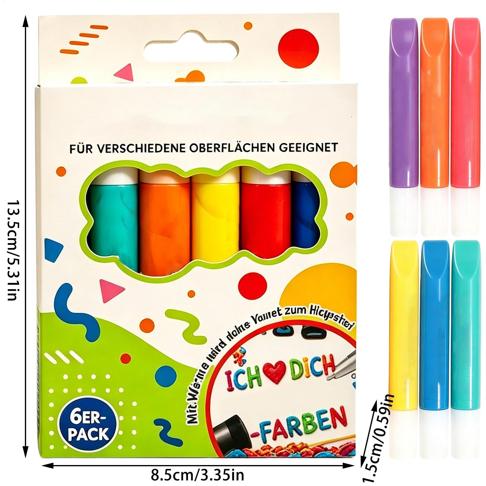 Bubble Pen 6/12 Stück Kunst-Ze – Art Craft Holiday Bewertung und Preis