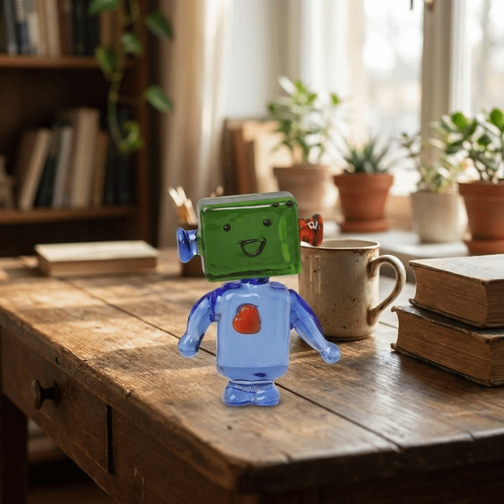 Einzigartige Bunte Gesichtsrob – Art Craft Robot Bewertung und Preis