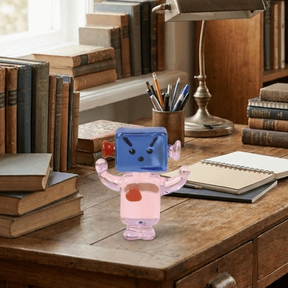 Einzigartige Bunte Gesichtsrob – Art Craft Robot Bewertung und Preis