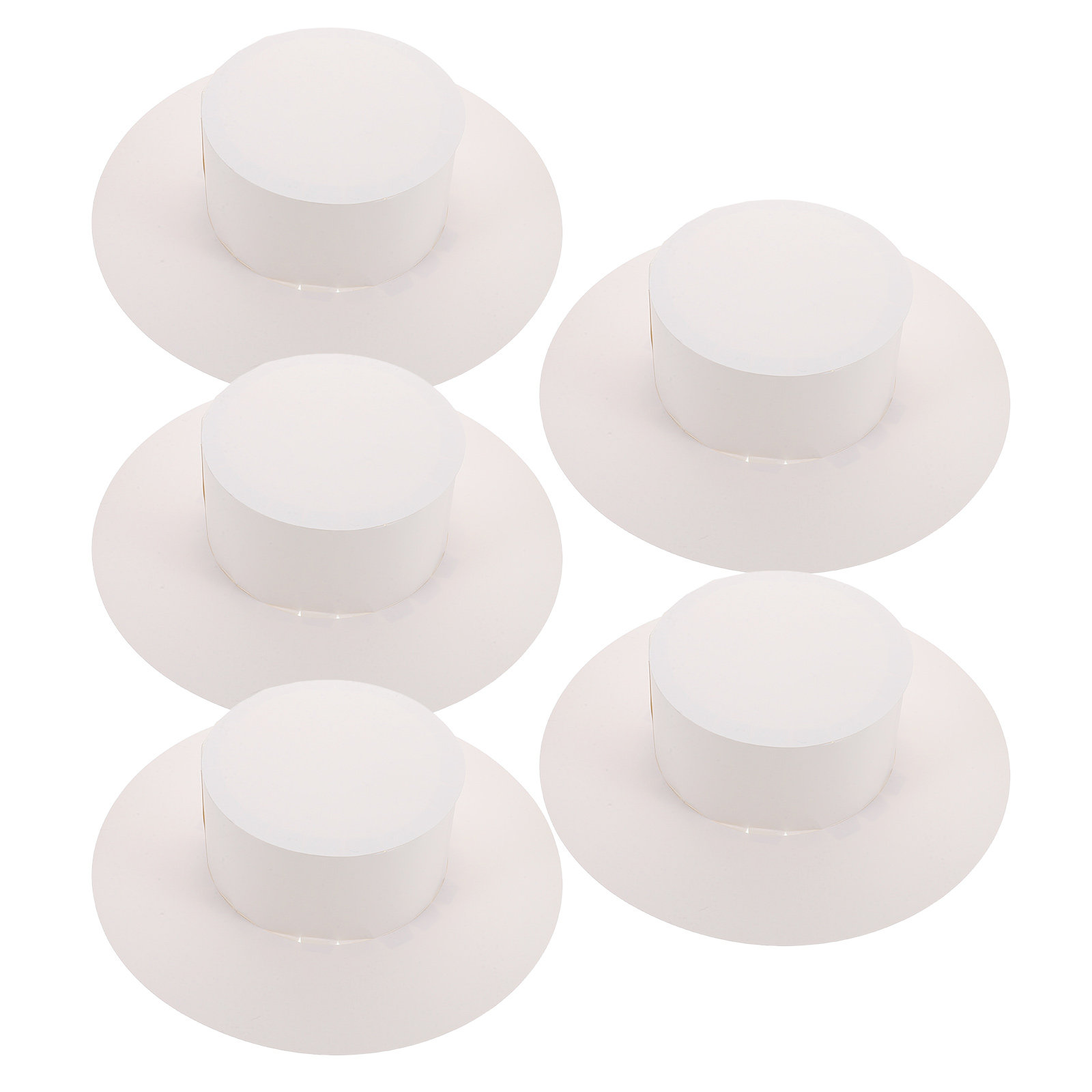 5 Stück DIY Bemalbare Papier-S – Art Craft Hat Bewertung und Preis