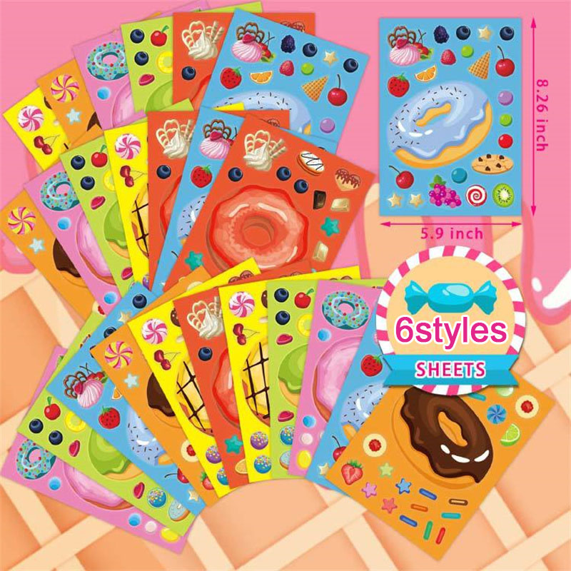 Machen Sie ein Gesicht. Donut- – Art Craft 4 Years Old Bewertung und Preis