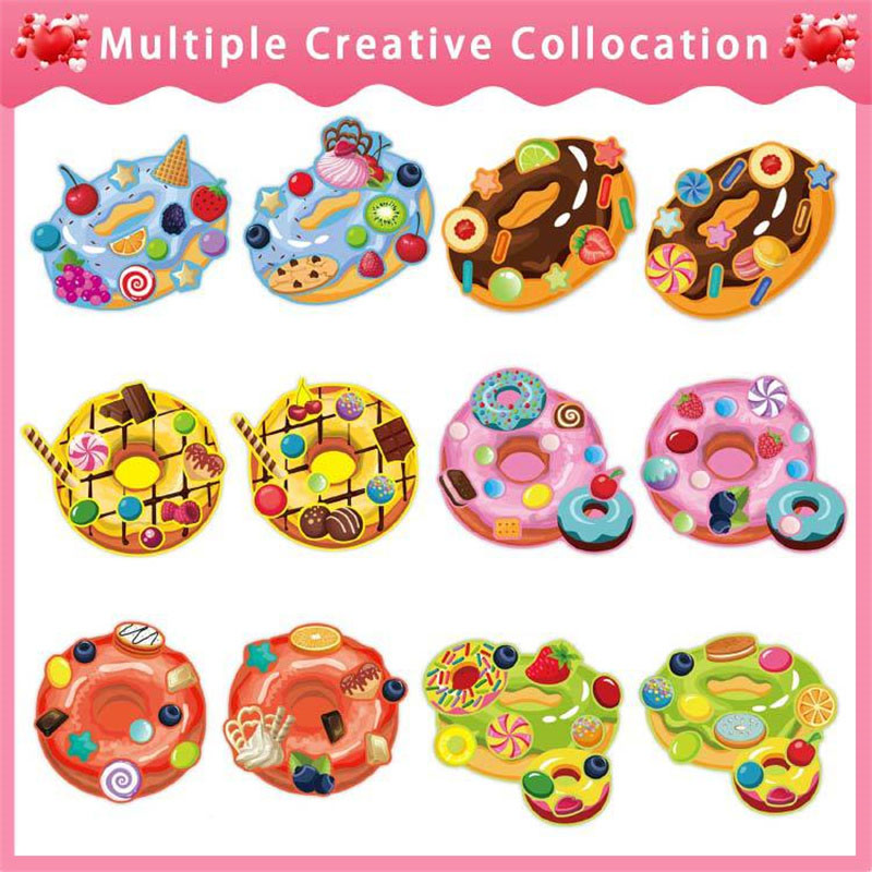 Machen Sie ein Gesicht. Donut- – Art Craft 4 Years Old Bewertung und Preis