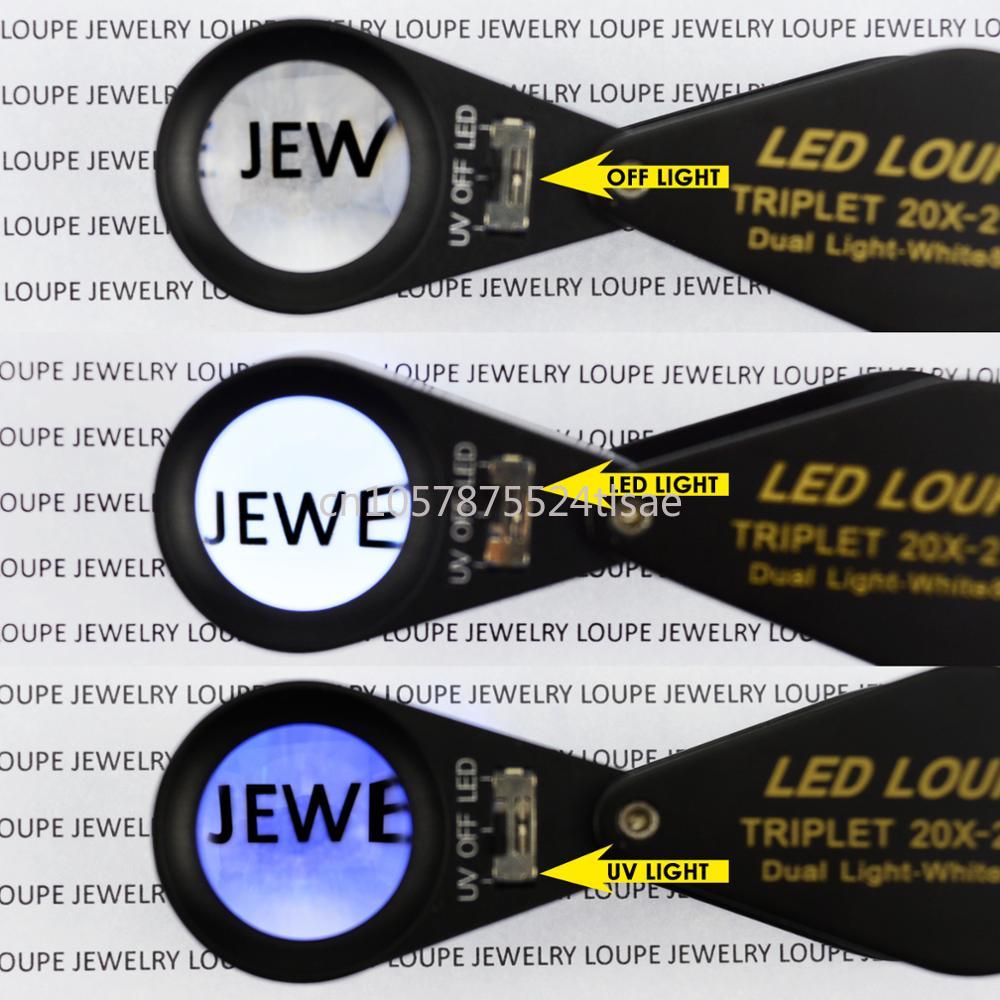 6 LED-Leuchten, 20-fache Lupe, – Art Craft Optical Bewertung und Preis